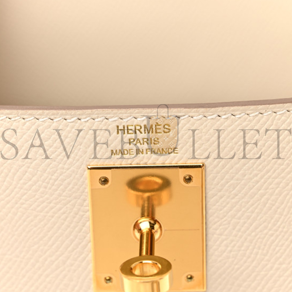 HERMES EPSOM KELLY SELLIER 28 CRAIE 1380501 (28*21*11cm) HERMES EPSOM KELLY SELLIER 28 CRAIE 1380501 (28*21*11cm)